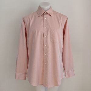 EGARA Non-Iron Slim Fit Shirt, Orange, 16.5